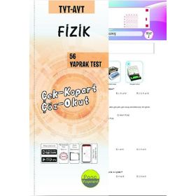 TYT AYT Fizik Yaprak Testleri Çek Kopart 56 Adet-Pano Yayınları