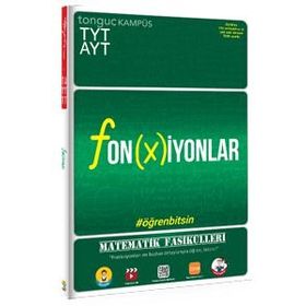 TYT AYT Fonksiyonlar Matematik Fasikülleri-Tonguç Yayınları