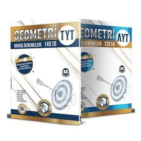 TYT AYT Geometri 12 x 14 Branş Denemeleri - Bilgi Sarmal Yayınları