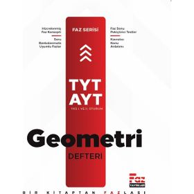 TYT AYT Geometri Defteri Faz Yayınları