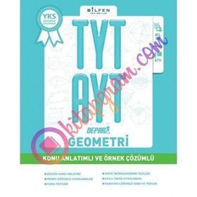 TYT AYT Geometri Depar Konu Anlatımlı Örnek Çözümlü - Bilfen Yayınları