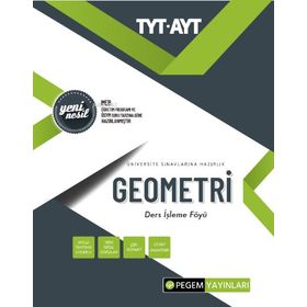 TYT-AYT Geometri Ders İşleme Föyü Pegem Akademi