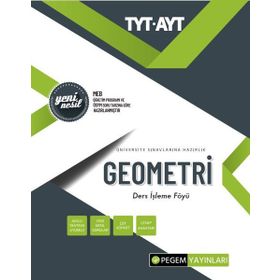 TYT-AYT Geometri Ders İşleme Föyü Pegem Akademi