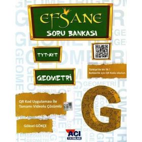 TYT AYT Geometri Efsane Soru Bankası Açı Yayınları