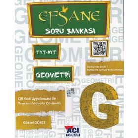 TYT AYT Geometri Efsane Soru Bankası Açı Yayınları