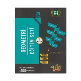 TYT AYT Geometri Eğitim Seti 1 VİP Yayınları