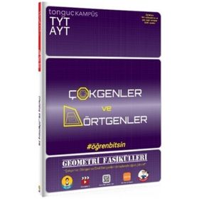 TYT AYT Geometri Fasikülleri Çokgenler ve Dörtgenler 2020-2021-Tonguç Akademi Yayınları