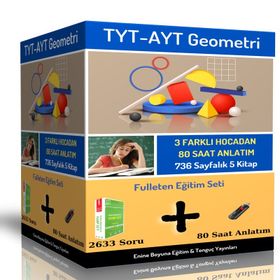 TYT-AYT Geometri Fulleten Eğitim Paketi Enine Boyuna Eğitim