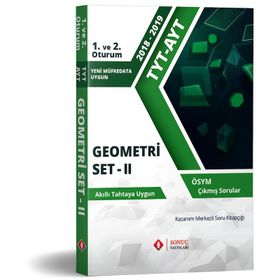 TYT AYT Geometri Modül Set 2 Sonuç Yayınları