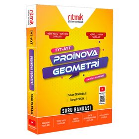 TYT AYT Geometri Proinova Soru Bankası-Ritmik Eğitim Yayınları