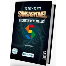 TYT AYT Geometri Sansasyonel 10+10 Deneme - Gezegen Yayınları