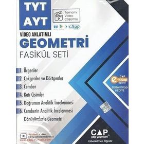 TYT AYT Geometri Seti Kollektif Çap Yayınları