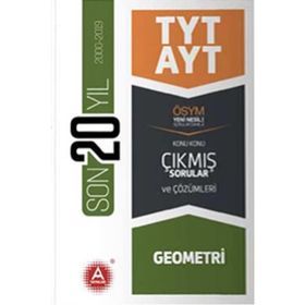 TYT-AYT Geometri Son 20 Yıl Konu Konu Çıkmış Sorular A Yayınları