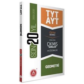 TYT-AYT Geometri Son 20 Yıl Konu Konu Çıkmış Sorular A Yayınları