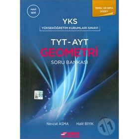 TYT AYT Geometri Soru Bankası Mavi Serisi Esen Yayınları