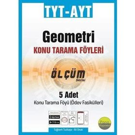 TYT AYT Geometri Tarama Föyleri 5 Fasikül Pano Yayınevi