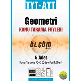 TYT AYT Geometri Tarama Föyleri-Pano Yayınları