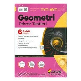 TYT AYT Geometri Tekrar Testleri 2021-Aydın Yayınları