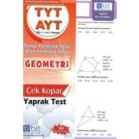 Tyt Ayt Geometri Yaprak Test-Simya Yayınları