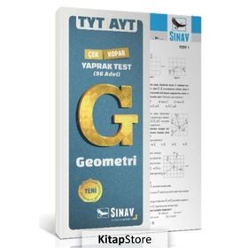 TYT AYT Geometri Yaprak Test - Sınav Yayınları