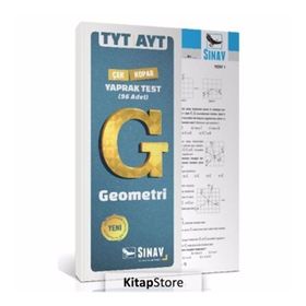TYT AYT Geometri Yaprak Test - Sınav Yayınları