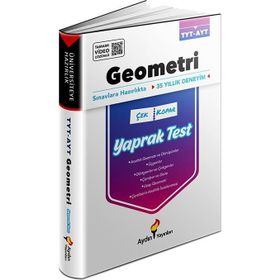 TYT AYT Geometri Yaprak Testler - Aydın Yayınları