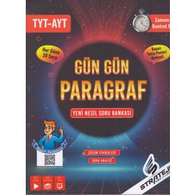 TYT AYT Gün Gün Paragraf Soru Bankası-Strateji Yayınları