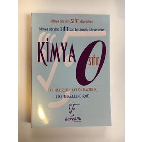 TYT-AYT Hazırlık Kimya 0 Sıfır - Karekök Yayınları