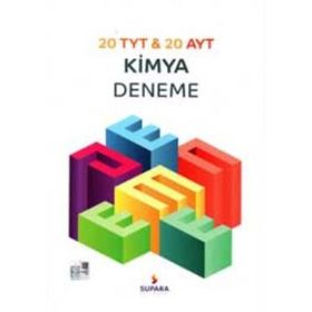 TYT AYT Kimya 20 Deneme Supara Yayınları