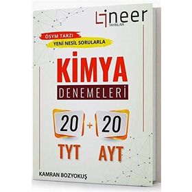 TYT AYT Kimya Denemeleri Kamran Bozyokuş Lineer Yayınları