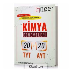 TYT AYT Kimya Denemeleri Kamran Bozyokuş Lineer Yayınları