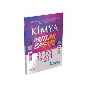 TYT AYT Kimya Mutlak Başarı 25 Deneme Muba Yayınları