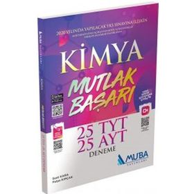 TYT AYT Kimya Mutlak Başarı 25 Deneme Muba Yayınları
