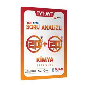 TYT AYT Kimya Soru Analizli 42 Deneme Puan Yayınları