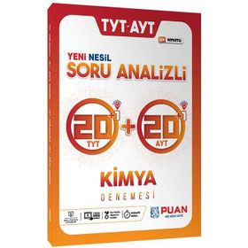 TYT AYT Kimya Soru Analizli 42 Deneme Puan Yayınları