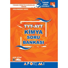 TYT AYT Kimya Soru Bankası Apotemi Yayınları