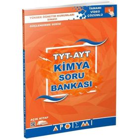 TYT AYT Kimya Tamamı Video Çözümlü Soru Bankası Apotemi Yayınları