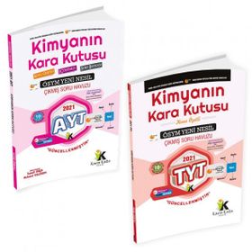 Tyt-Ayt Kimyanın Kara Kutusu Konu Özetli Tamamı Çözümlü Soru Bankası Set
