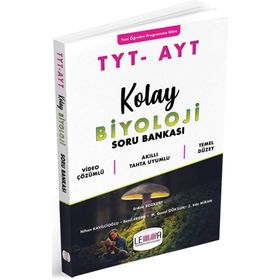 TYT AYT Kolay Biyoloji Soru Bankası Yargı Lemma