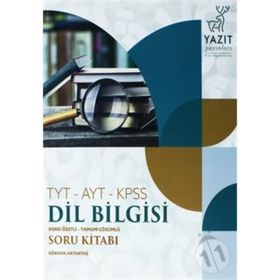 TYT AYT KPSS Dil Bilgisi Soru Kitabı Yazıt Yayınları
