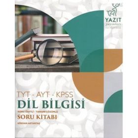 TYT AYT KPSS Dil Bilgisi Soru Kitabı Yazıt Yayınları