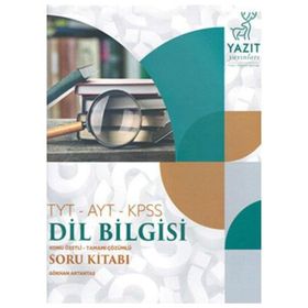 TYT AYT KPSS Dil Bilgisi Soru Kitabı Yazıt Yayınları