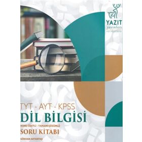 TYT AYT KPSS Dil Bilgisi Soru Kitabı Yazıt Yayınları
