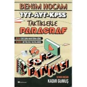 TYT AYT KPSS Taktiklerle Paragraf Soru Bankası Benim Hocam Yayınları