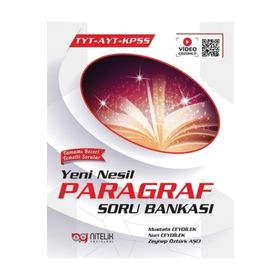 Tyt-Ayt-Kpss Yeni Nesil Paragraf Soru Bankası-Nitelik Yayınları