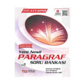 Tyt-Ayt-Kpss Yeni Nesil Paragraf Soru Bankası-Nitelik Yayınları