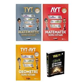 TYT AYT Matematik Geometri Soru Bankası Seti-Metin Yayınları