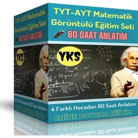 TYT-AYT Matematik Görüntülü Eğitim Seti Enine Boyuna Eğitim