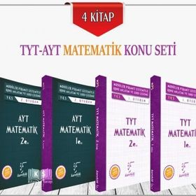 Tyt Ayt Matematik Konu Seti 4 Kitap Karekök Yayınları - Kollektif