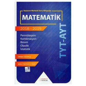 TYT AYT Matematik Permütasyon Kombinasyon Binom Olasılık İstatistik-Derece Yayınları